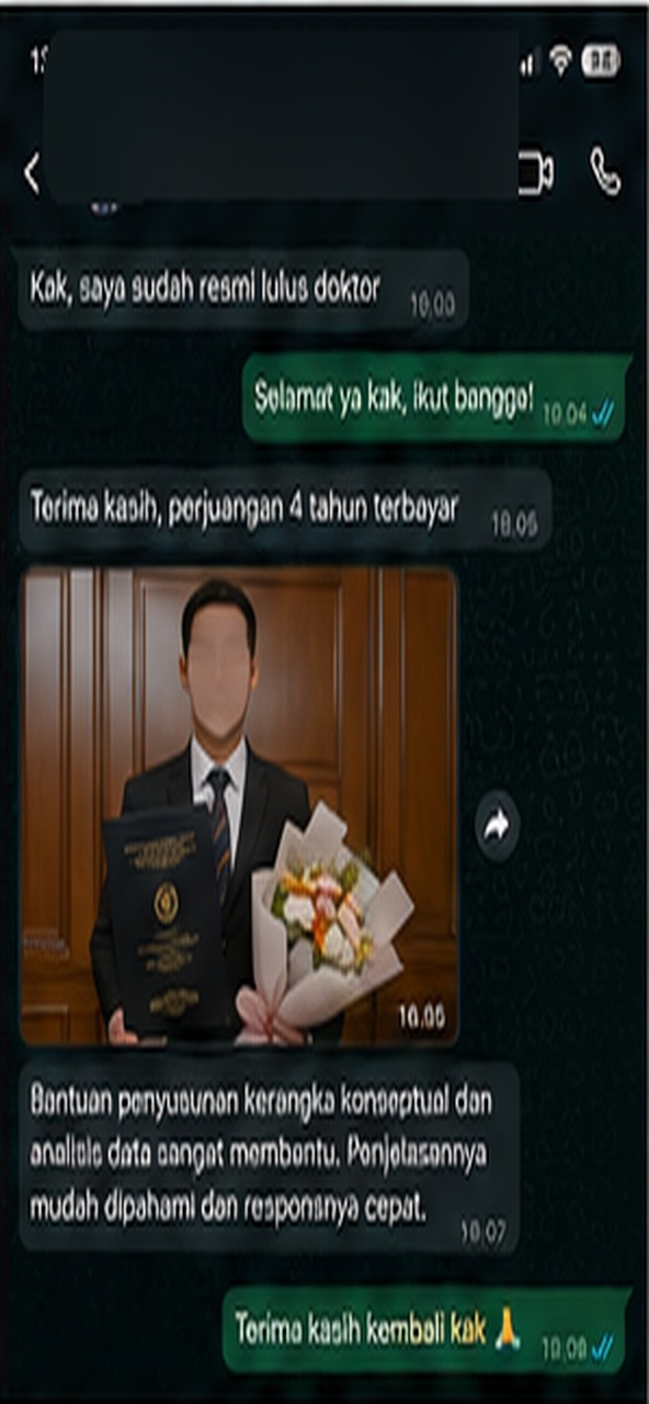 Disertasi Sangat Memuaskan