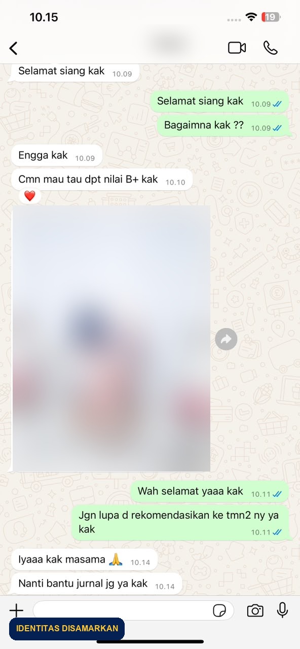 Testimoni nilai B+